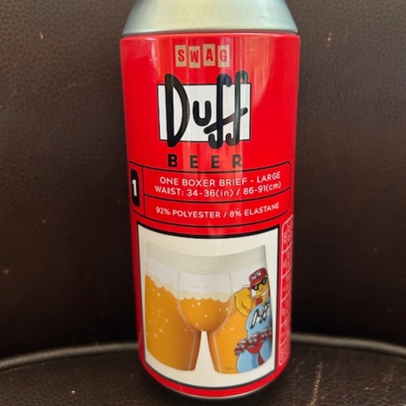 Duff Beer Boxers - Large - New - Picture 4 of 6